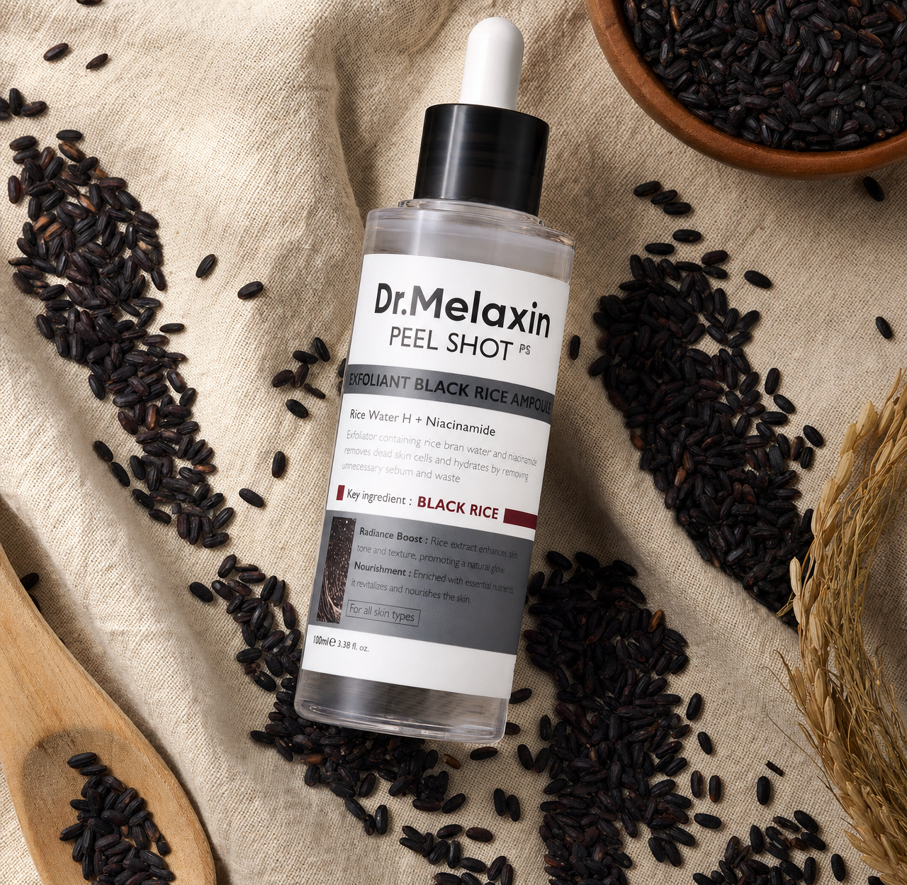 Exfoliante Peel Shot Arroz Negro MMM